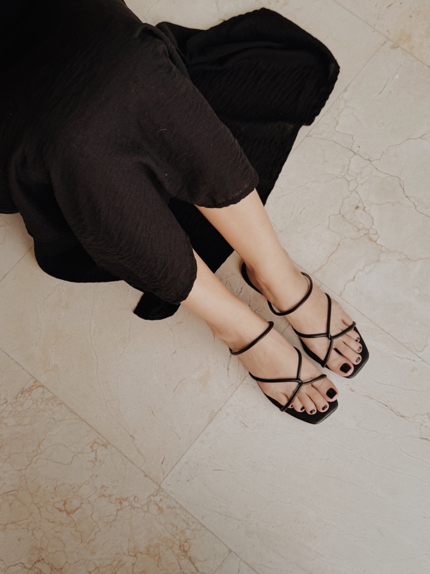 Sandalias Negras Jandi