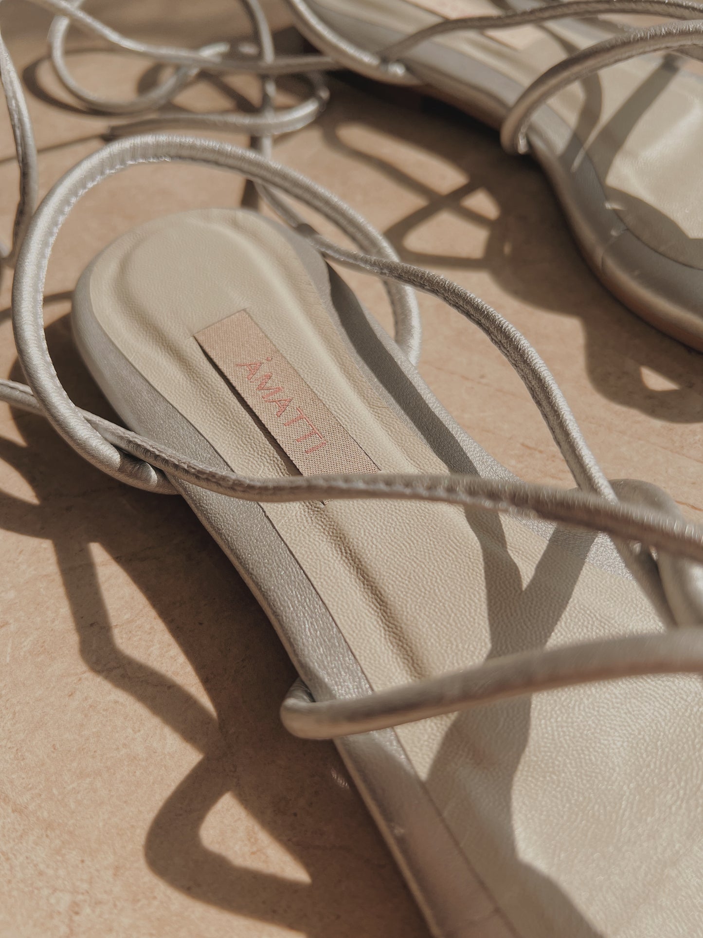 Sandalias Plateadas Emma