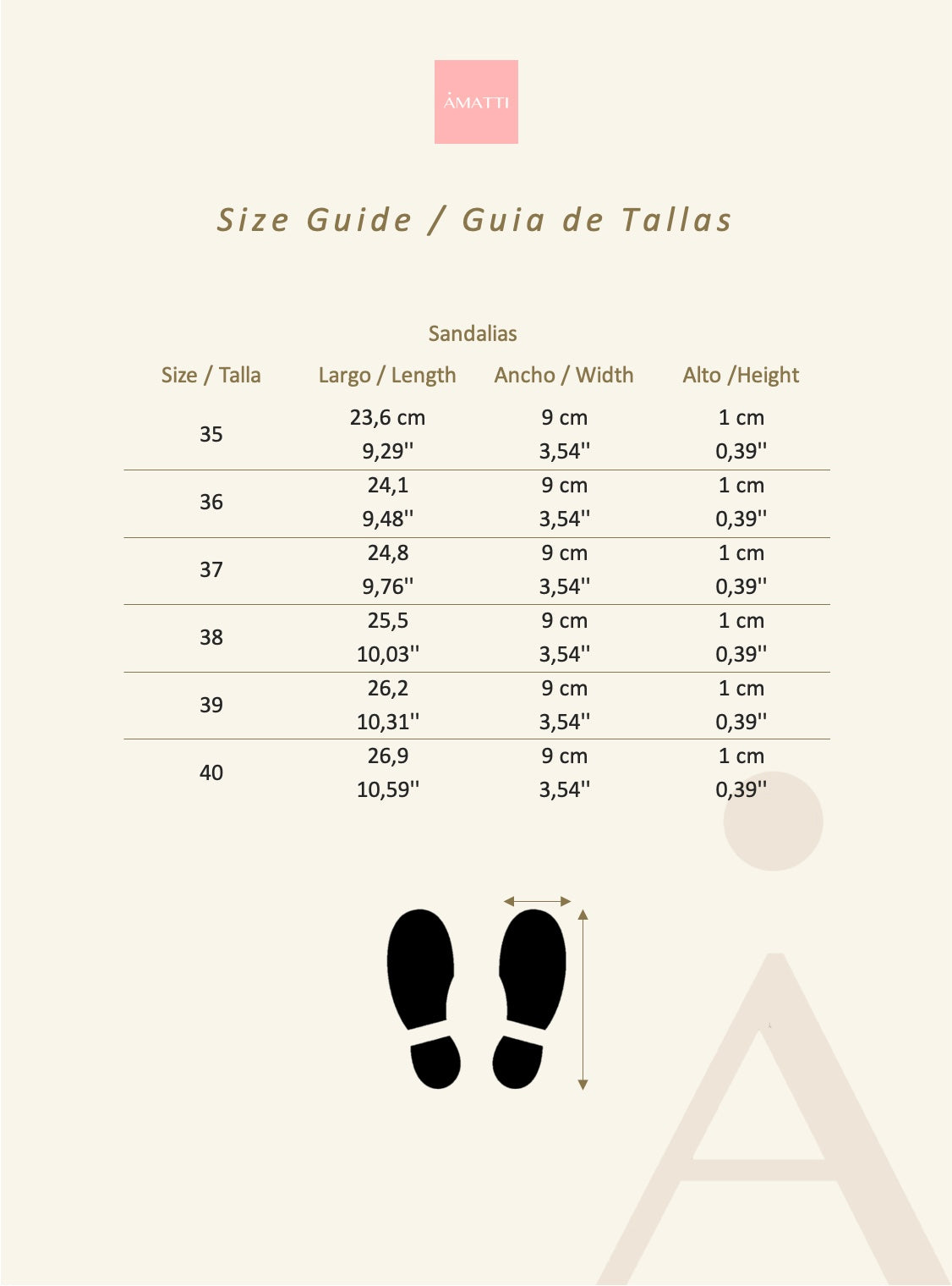 Sandalias Alma Dorada