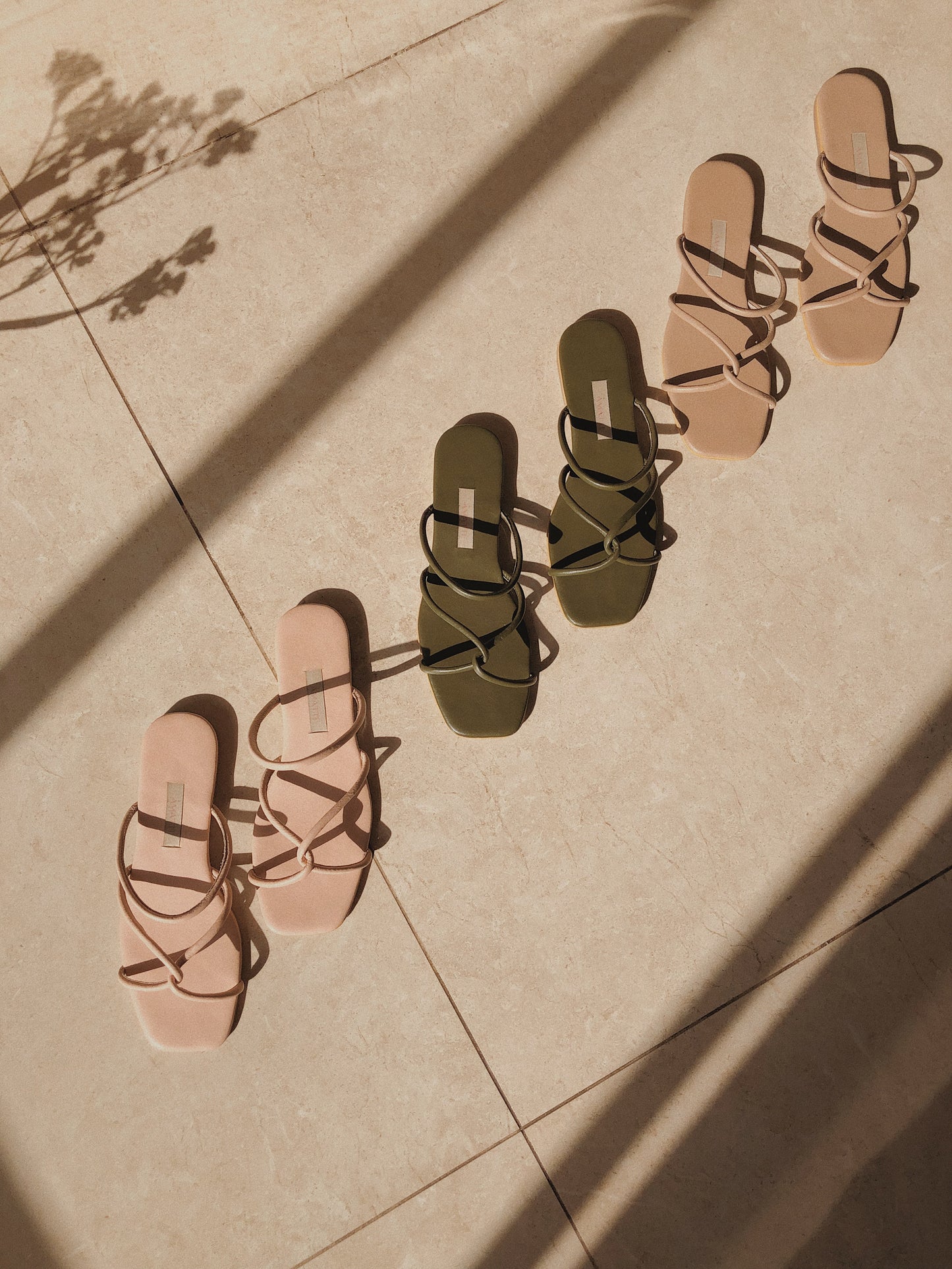 Sandalias Verde Oliva Jandi