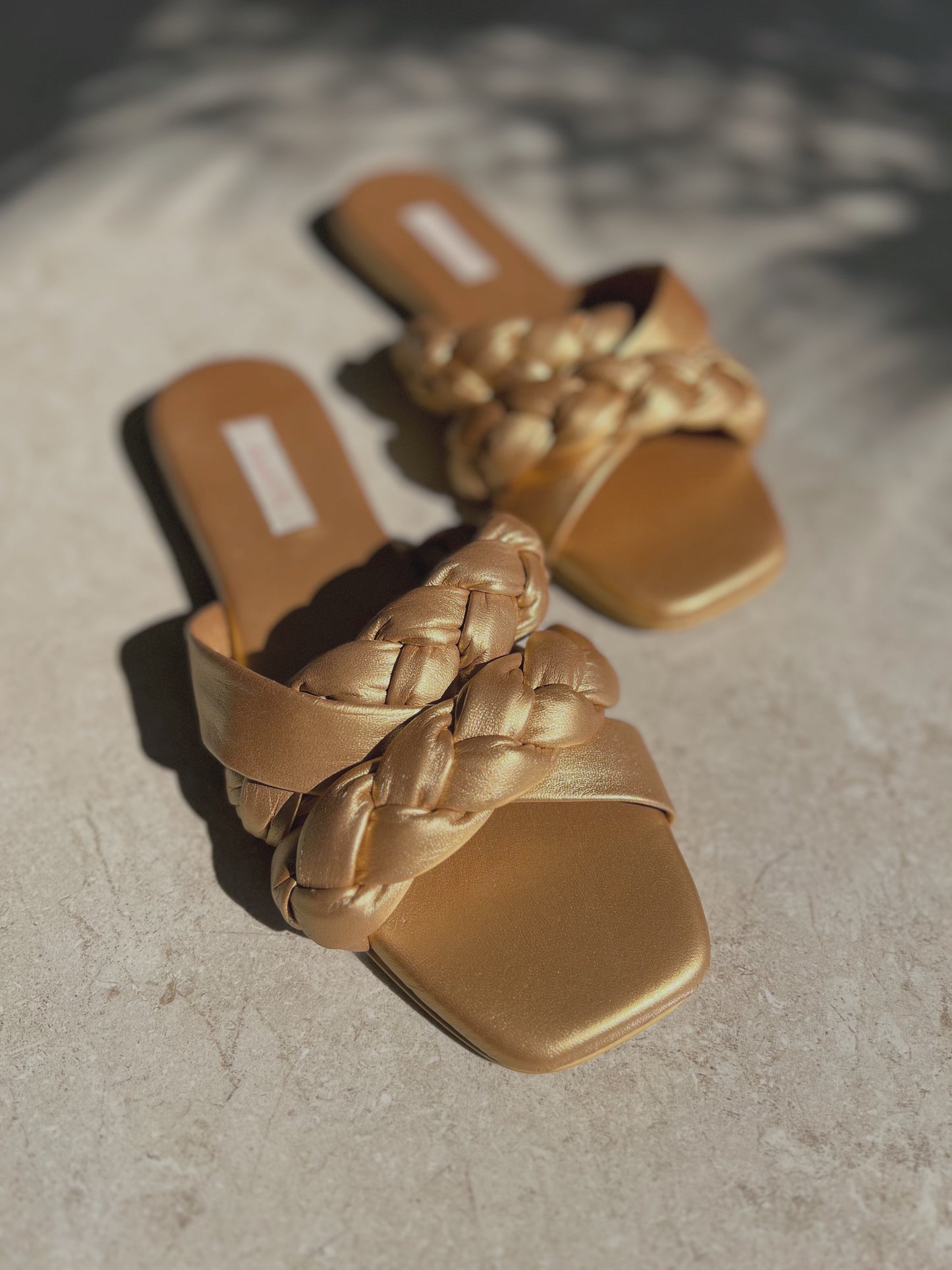 Sandalias Doradas Atena