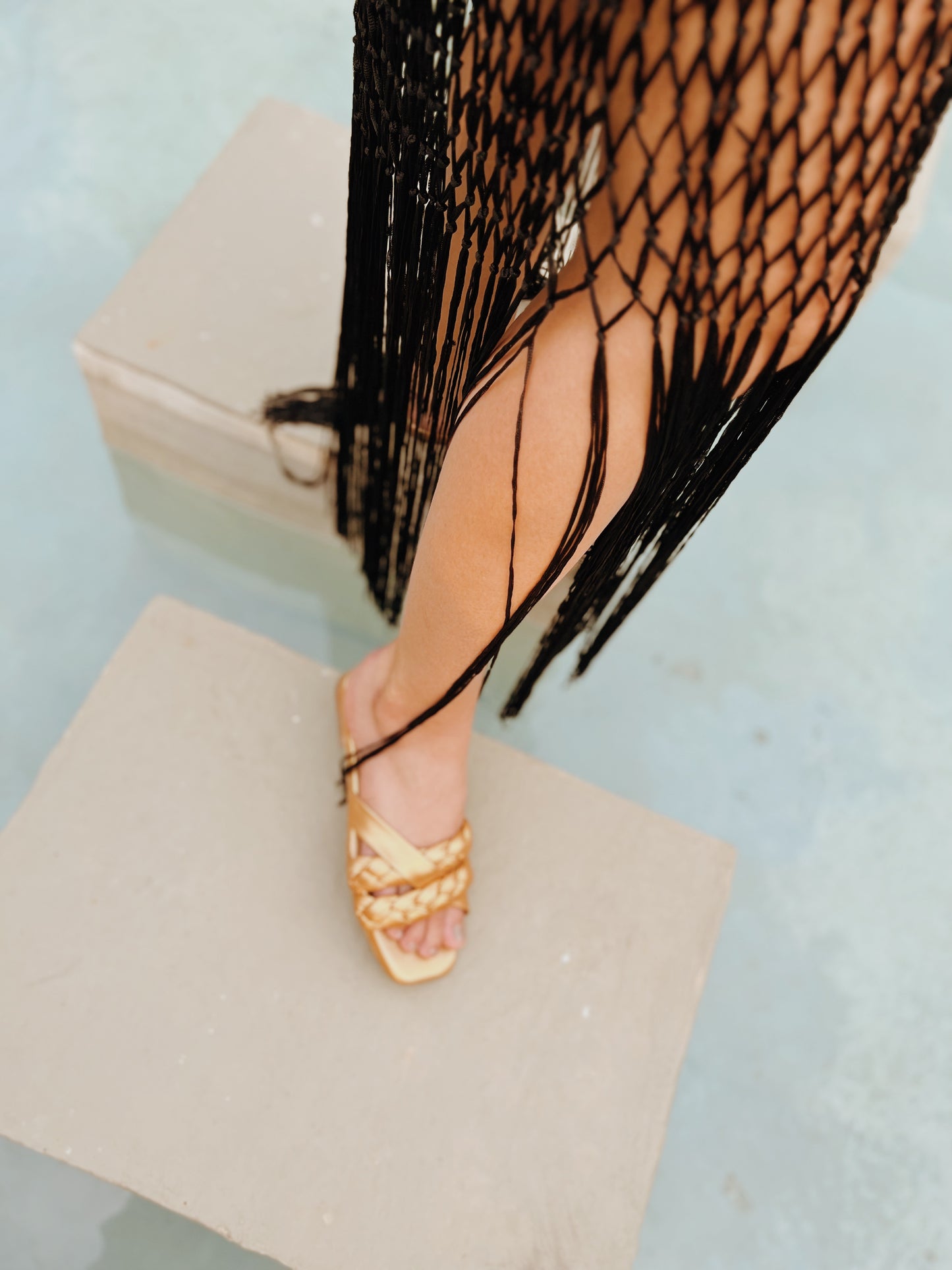 Sandalias Doradas Atena